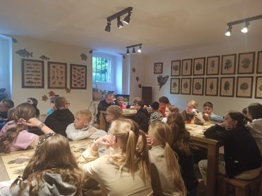 Lekcja w Technikum Leśnym