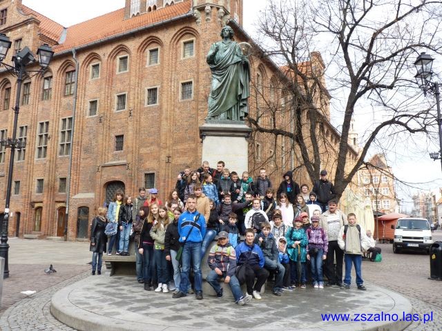 Uczestnicy wycieczki do planetarium